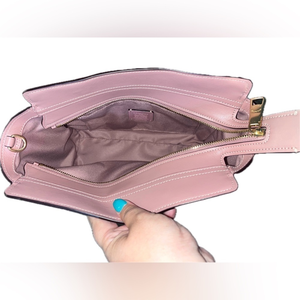 Coach New York Crossbody Sig Medley Bouquet Over Shoulder Handle Purse - Picture 3 of 6